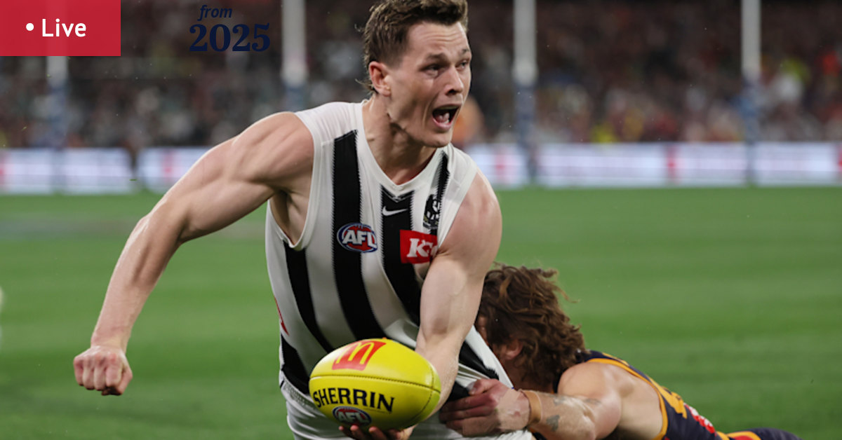 Adelaide Crows vs Collingwood Magpies Follow AFL round 23 scores